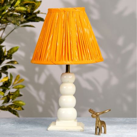 Orange Ikat Empire Lampshade Large